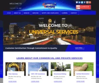 Usi-Universal.com(Universal Services) Screenshot