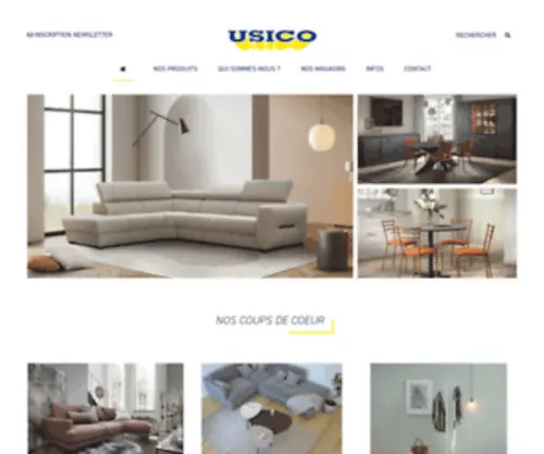 Usico.be(Placards sur mesure) Screenshot