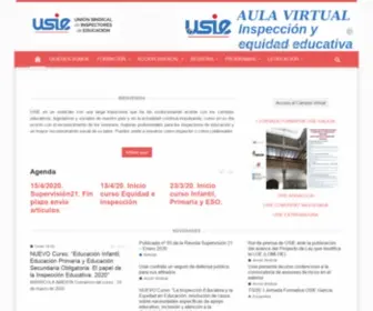 Usie.es(Unión sindical de inspectores de educación) Screenshot