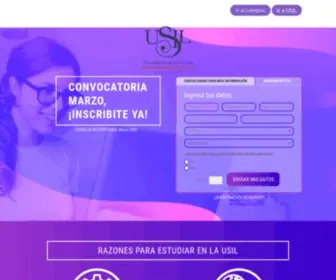 Usil.edu.py(USIL Paraguay) Screenshot