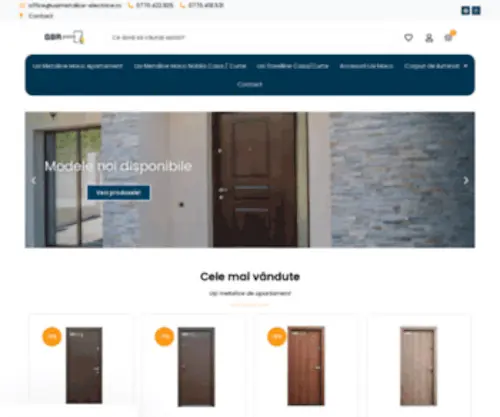 Usimetalice-Electrice.ro(Usimetalice Electrice) Screenshot