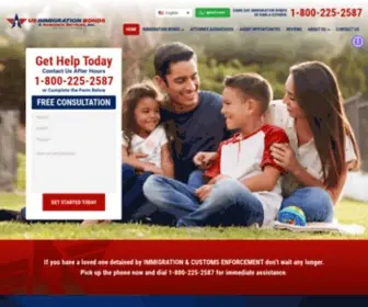 Usimmigrationbonds.com(US Immigration Bonds) Screenshot