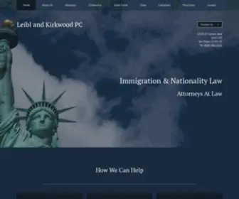 Usimmigrationlaw.net(Immigration & Nationality Law Attorneys) Screenshot