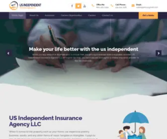 Usindagency.com(Us Independent) Screenshot