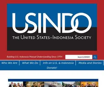 Usindo.org(Home) Screenshot