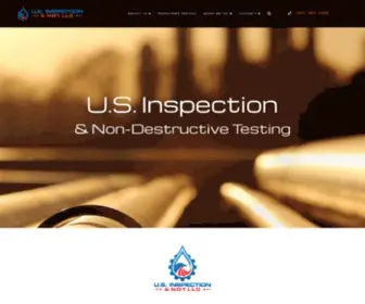 Usindt.com(Inspection & NDT LLC) Screenshot