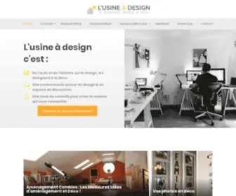 Usineadesign.com(Votre Magazine Déco) Screenshot