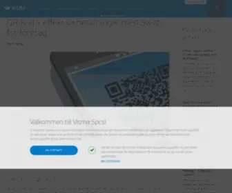 Usingqr.se(QR-kod â effektiva betalningar med Swish för företag) Screenshot