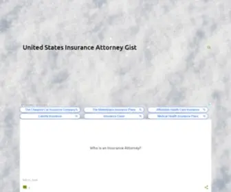 Usinsuranceattorneygist.com(Usinsuranceattorneygist) Screenshot