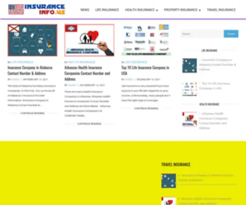 Usinsuranceinfo.us(US Insurance Info) Screenshot