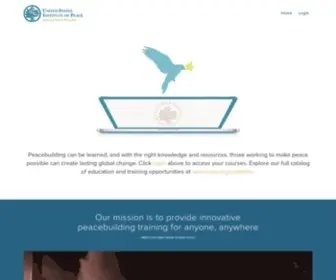 Usipglobalcampus.org(United State Institute of Peace) Screenshot