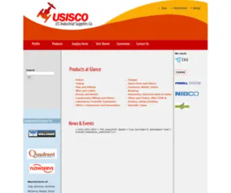 Usisco.com(US Industrial Supplies Corporation) Screenshot