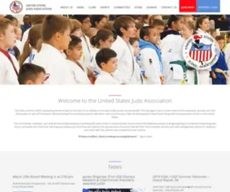 Usja-Judo.org(United States Judo Association) Screenshot