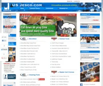 Usjesco.com(Retailtainment Marketing and Innovative Household Products) Screenshot