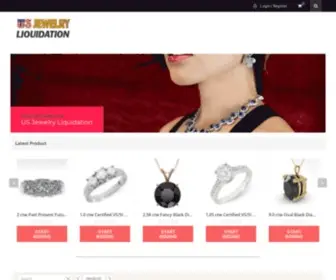 Usjewelryliquidation.com(Fine Jewelry) Screenshot