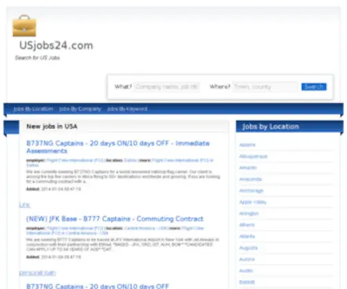 Usjobs24.com(千锦娱乐(中国)有限公司) Screenshot