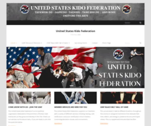 Uskido.org(Front Page) Screenshot