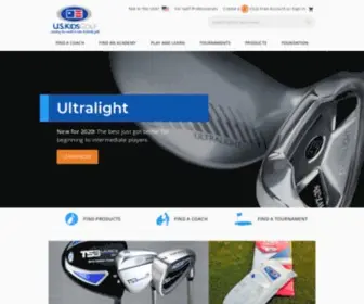 Uskidsgolf.com(Kids Golf) Screenshot