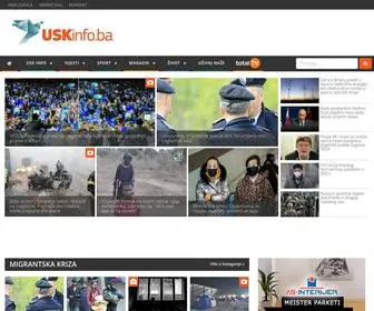 Uskinfo.ba(Informativni portal Unsko) Screenshot