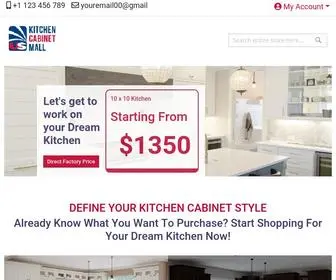 Uskitchencabinets.com(Landing Page) Screenshot