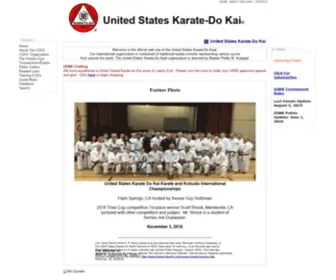 USKK.org(United States Karate Do Kai) Screenshot