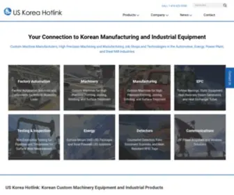 Uskoreahotlink.com(US Korea Hotlink) Screenshot