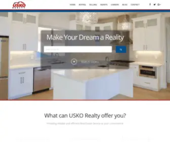 Uskorealty.com(USKO Realty) Screenshot