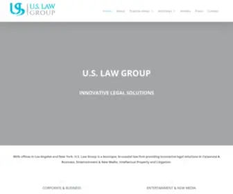 Uslawgroupinc.com(U.S) Screenshot