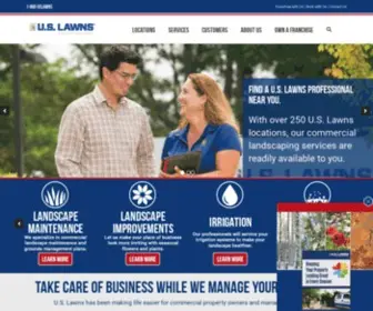 Uslawns.com(U.S. Lawns) Screenshot