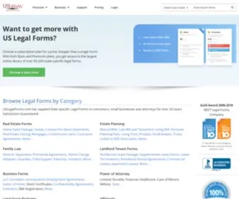 Uslegalforms.com(Get Legal Documents) Screenshot