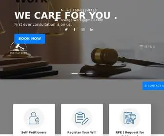 Uslegalwork.com(Freelance Paralegal Services) Screenshot