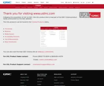 Uslinc.com(QSC) Screenshot