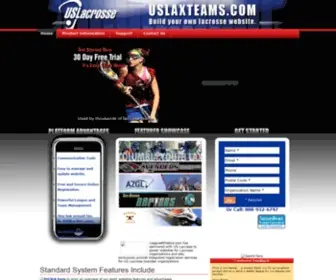 USL.la(US Lacrosse Websites & Online Lacrosse Registration) Screenshot