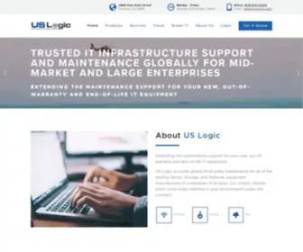 Uslogic.com(US Logic Data Center Solutions) Screenshot