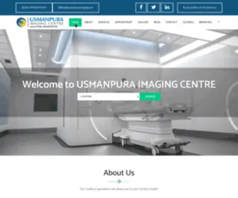 Usmanpuraimaging.com(Usmanpura Imaging Centre) Screenshot