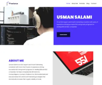 Usmansalami.com(Usman Salami) Screenshot