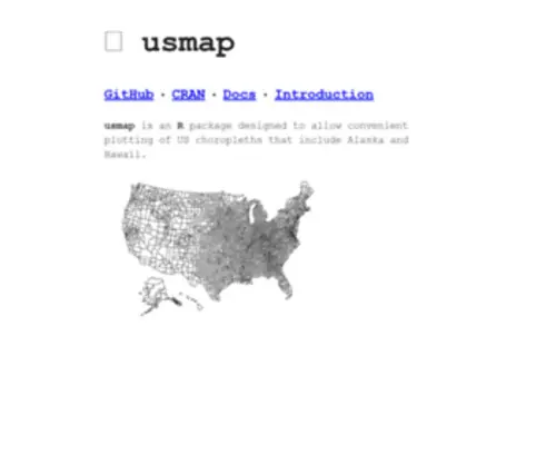 Usmap.dev(Usmap) Screenshot