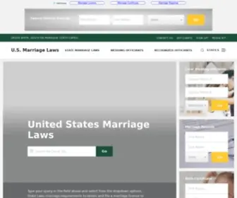 Usmarriagelaws.com(Marriage Laws US) Screenshot