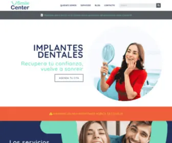 Usmilecenter.com(Clinica Dental) Screenshot