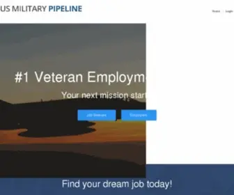 Usmilitarypipeline.com(US Military Pipeline) Screenshot