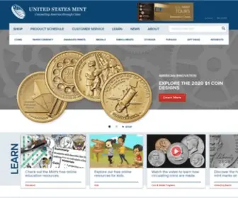 Usmint.com(U.S) Screenshot