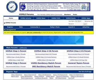 Usmle-Forums.com(USMLE Forums) Screenshot