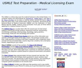 Usmle-Test-Prep.com(USMLE Test Prep) Screenshot