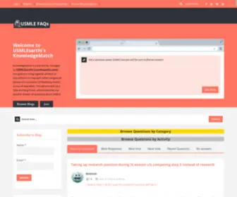 Usmlefaqs.com(USMLEsarthi's KnowledgeMatch) Screenshot