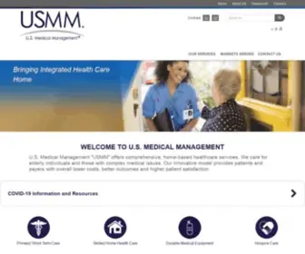 USMMLLC.com(Medical Management) Screenshot