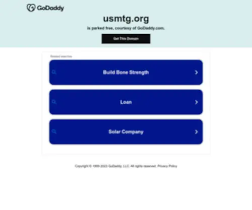 USMTG.org(Home) Screenshot