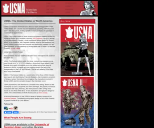 Usna.ca(A Graphic Novel) Screenshot