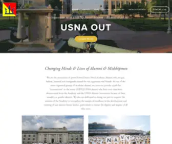 Usnaout.org(USNA Out) Screenshot