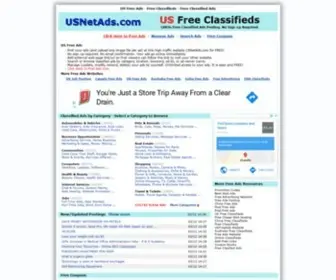 Usnetads.com(US Free Ads) Screenshot