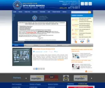 Usni.ac.id(Universitas Satya Negara Indonesia (USNI)) Screenshot